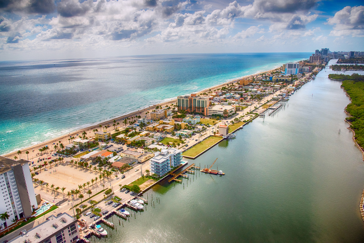 Panoramic Image of North Miami Beach, Florida